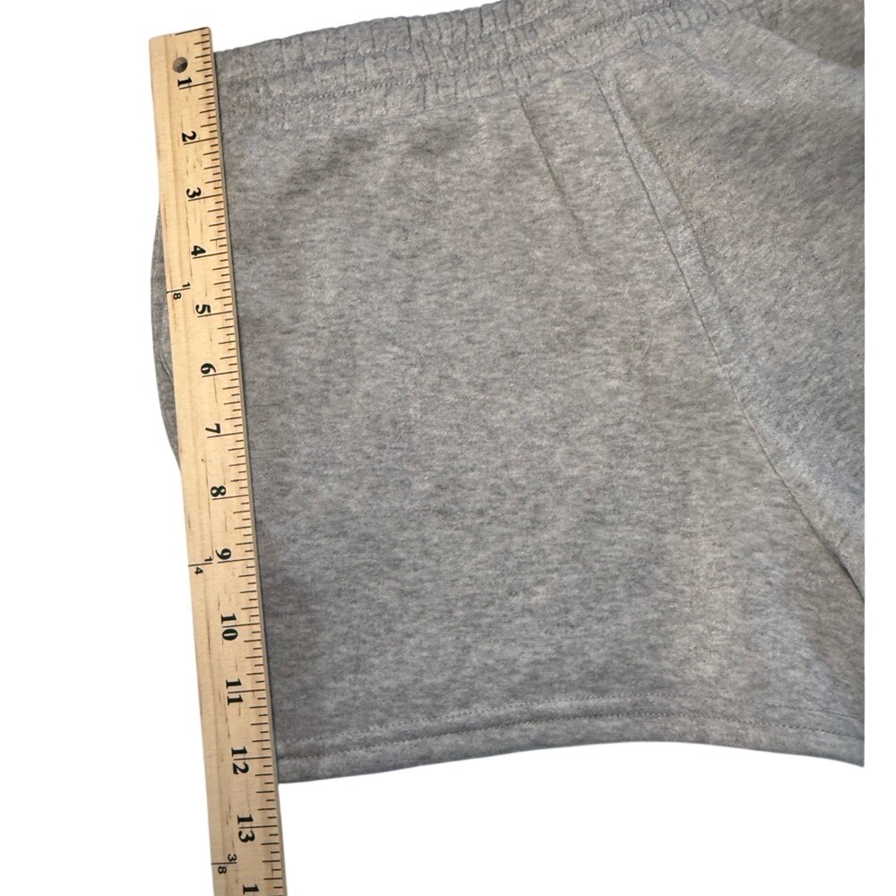 ECT Basics With Love Fleece Lounge Shorts Set Black Gray Medium 2 Pack - Picture 7 of 11